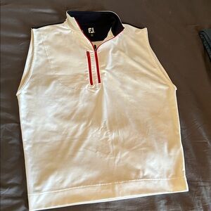 FootJoy Men's White Golf Vest